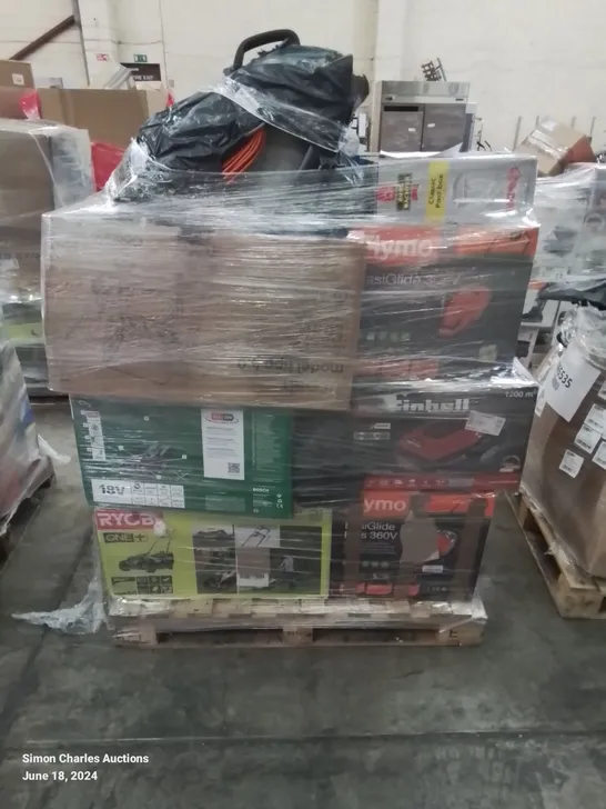 PALLET OF APPROXIMATELY 15 UNPROCESSED RAW RETURN HOUSEHOLD AND ELECTRICAL GOODS TO INCLUDE;