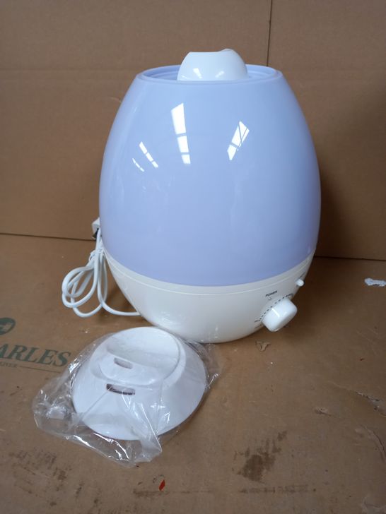 BELL & HOWELL COLOUR CHANGING ULTRASONIC HUMIDIFIER