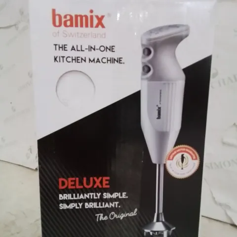 BAMIX ALL IN ONE KITCHEN MACHINE HAND BLENDER - RED 