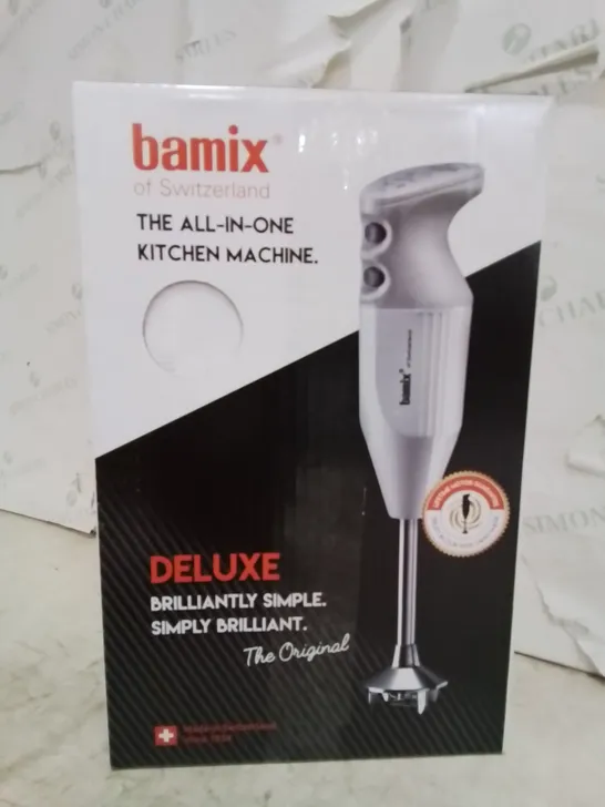 BAMIX ALL IN ONE KITCHEN MACHINE HAND BLENDER - RED 