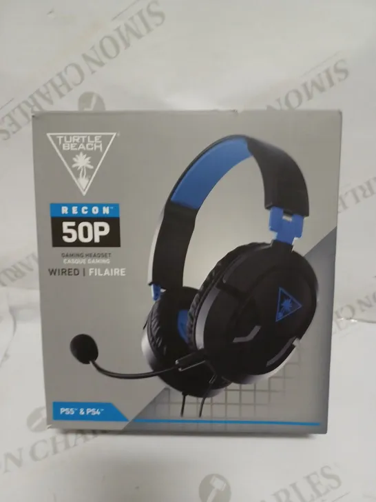 TURTLE BEACH RECON 50P WIRED PS4 & PS5 GAMING HEADSET 