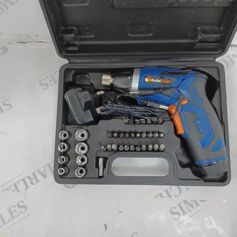 BOXED BUILDCRAFT CORDLESS SCREWDRIVER SET 