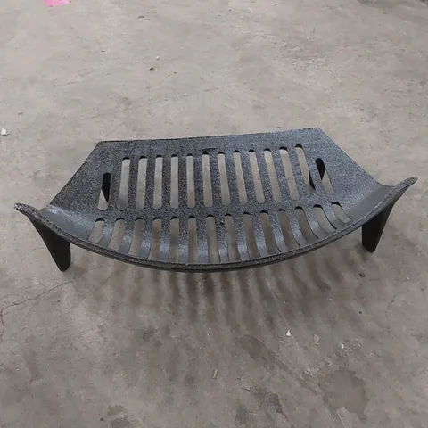 BOXED CAST IRON FIREPLACE GRATE 