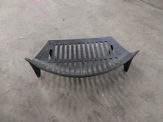 BOXED CAST IRON FIREPLACE GRATE 