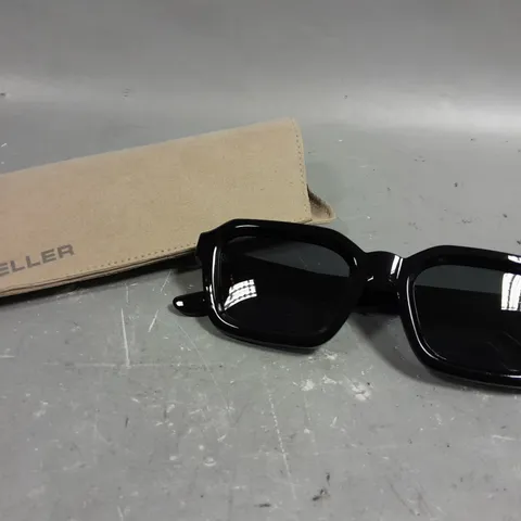 MELLER NAYAH ALL BLACK SUNGLASSES