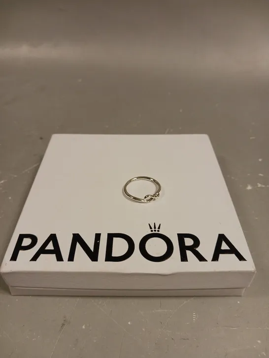 PANDORA INFINITY KNOT RING