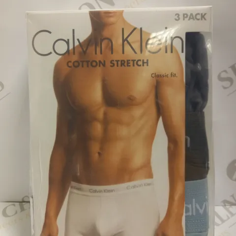 CALVIN KLEIN COTTON STRETCH CLASSIC FIT - SIZE S