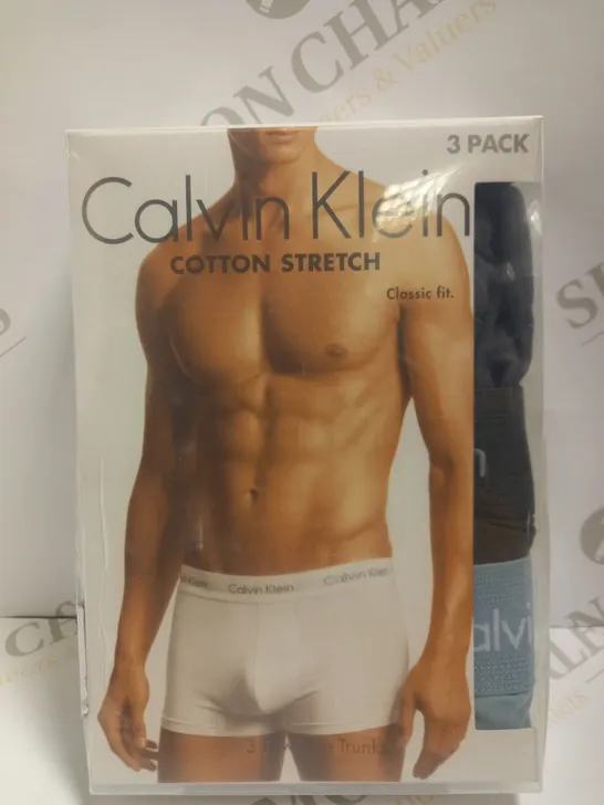 CALVIN KLEIN COTTON STRETCH CLASSIC FIT - SIZE S