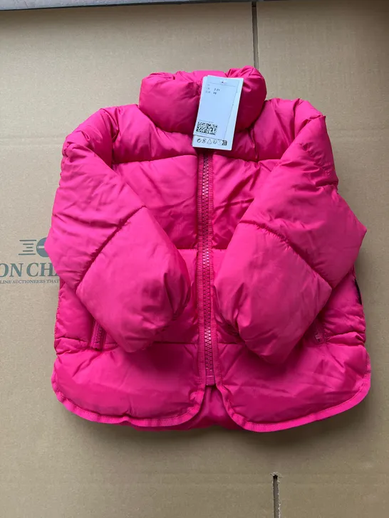 H&M PINK AGE 2-3Y PUFFER JACKET