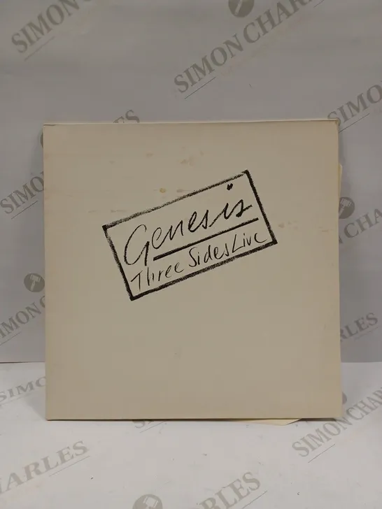 GENESIS "THREE SIDES LIVE" VINYL 