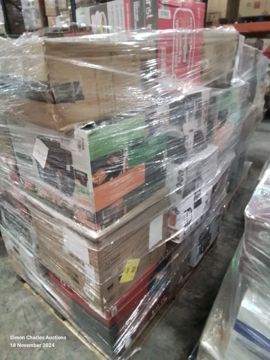 PALLET OF APPROXIMATELY 27 UNPROCESSED RAW RETURN HOUSEHOLD AND ELECTRICAL GOODS TO INCLUDE;