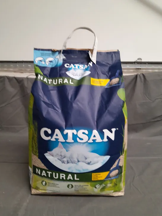 CATSAN NATURAL - CLUMPING LITTER - COLLECTION ONLY -20L