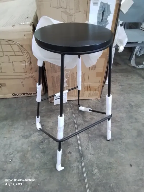 MALOUX FIXED LEG BAR STOOL