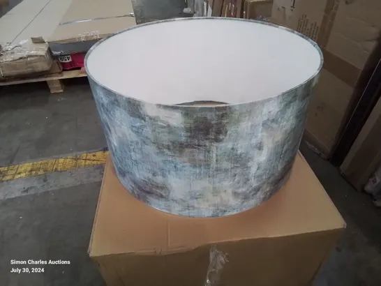 BOXED MONET COTTON DRUM LAMP SHADE 