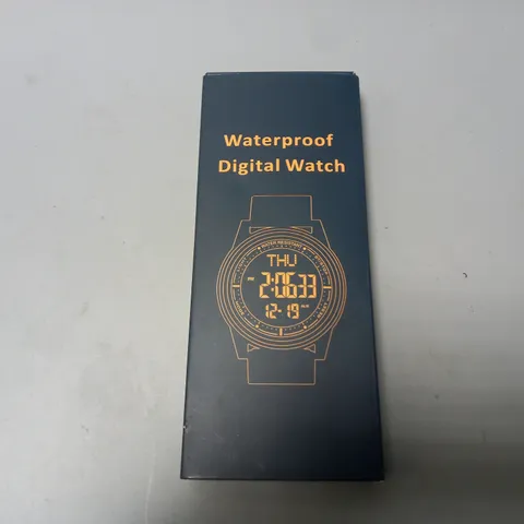 BOXED WATERPROOF DIGITAL WATCH