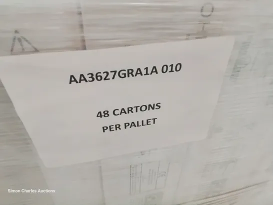 PALLET OF 48 × 10 BRAND NEW JOHNSONS GRA BEIGE WALL TILES EACH 36 × 27cm × 8mm