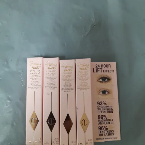 LOT OF 4 CHARLOTTE TILBURY PILLOW TALK PUSH UP LASHES 4ML