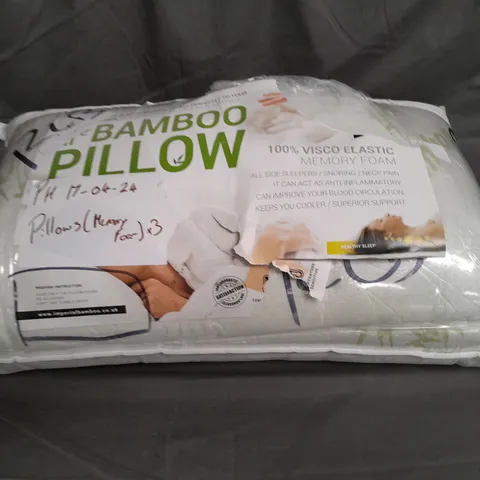 MEMORY FOAM BAMBOO PILLOW