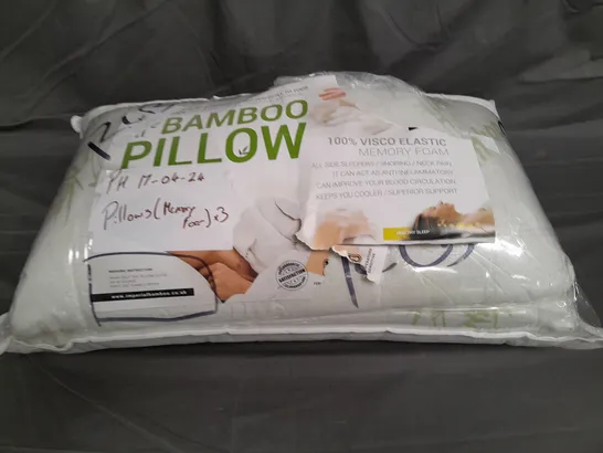 MEMORY FOAM BAMBOO PILLOW