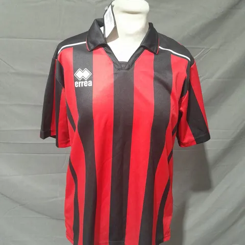 APPROXIMATELY 10 ASSORTED ERREA FOOTBALL SHIRTS IN VARIOUS STYLES AND SIZES 