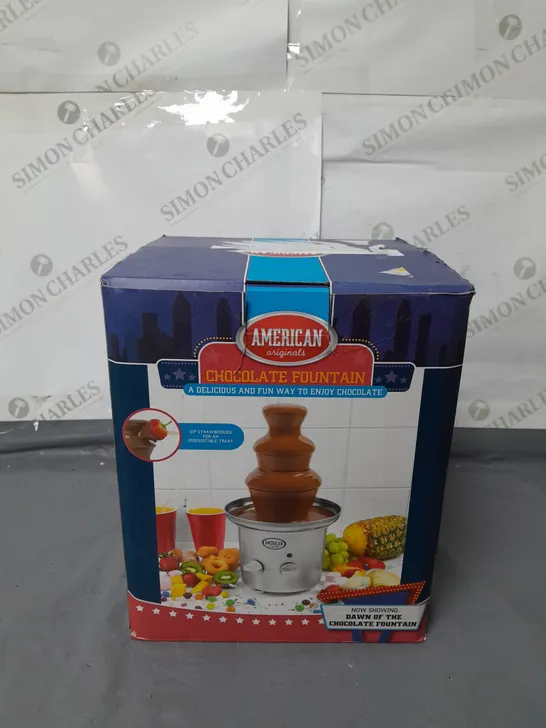 BOXED AMERICAN ORIGINALS CHOCOLATE FOUNTAIN