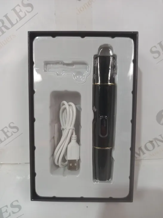 BOXED SIMPLY BEAUTY 2-IN-1 SUPER SMOOTH FACE & BROWS HAIR REMOVER IN BLACK