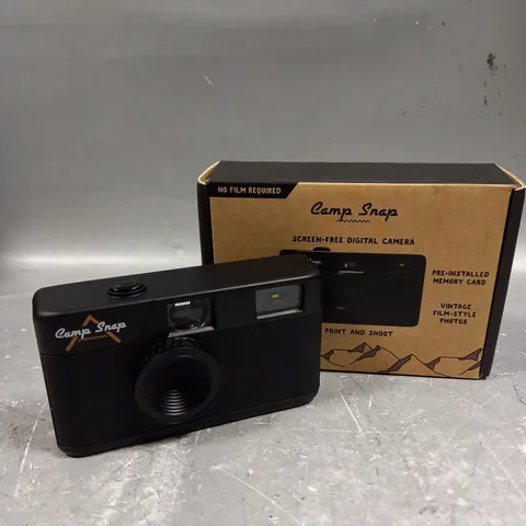 BOXED CAMP SNAP SCREEN-FREE DIGITAL CAMERA 