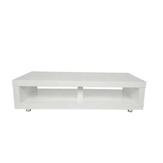 CHAYNE SOLID WOOD TV STAND WHITE