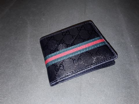 GUCCI STYLE WALLET IN BLACK