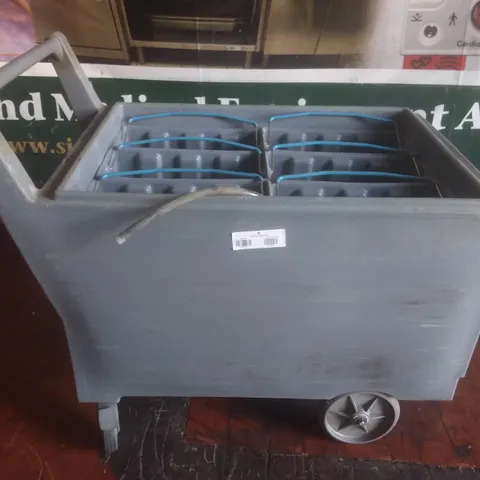 FOLLETT ICE FLAKER STORAGE CART 