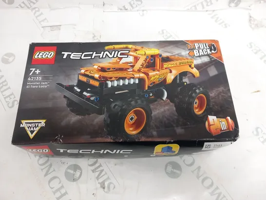 BOXED LEGO TECHNIC 42135 MONSTER JAM EL TORO LOCO