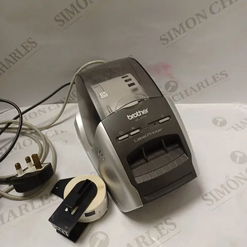 BROTHER QL-570 LABEL PRINTER 