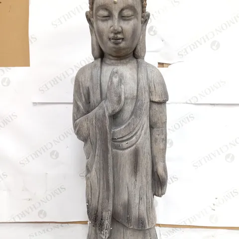 DECORATIVE BUDDAH IN BLACK & GOLD 