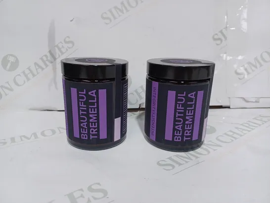 LOT TO CONTAIN 2 X 70G ENRICHD BEAUTIFUL TREMELLA MUSHROOM POWDER, DUAL EXTRACT 10:1 - COLLECTION ONLY