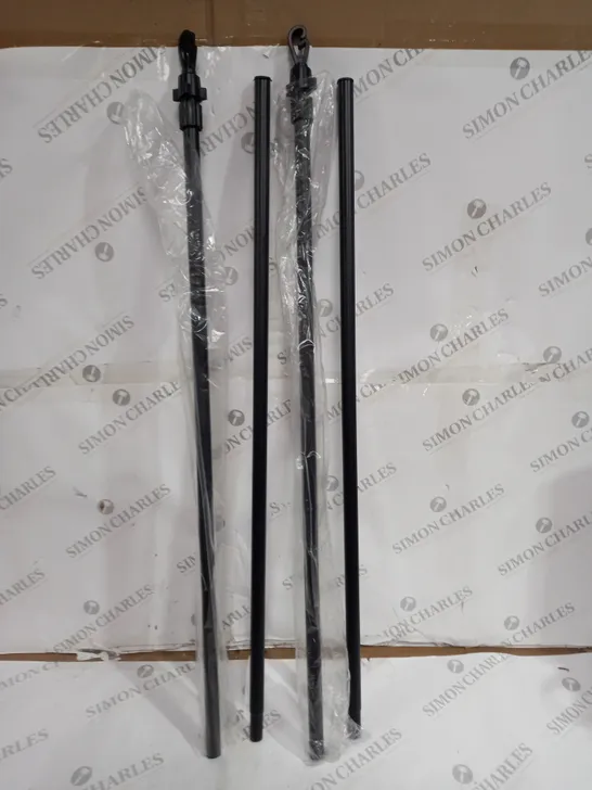 2 TELESCOPIC CLOTHES LINE PROP