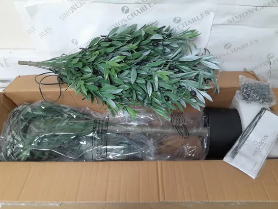 BOXED MY GARDEN STORIES BUSHY LED OLIVE TREE