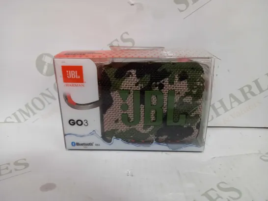 JLB GO3 WIRELESS BLUETOOTH SPEAKER - CAMO 