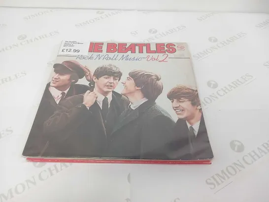 5 THE BEATLES VINYL LPs TO INCLUDE. RUBBER SOUL, SGT PEPPER ETC.