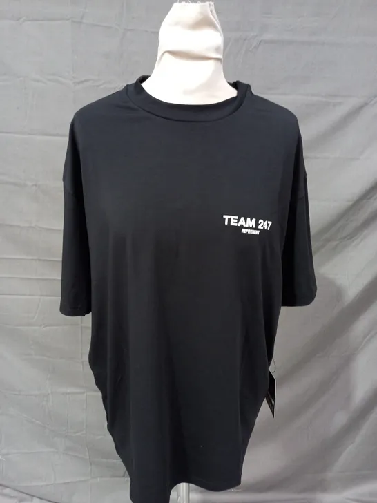 REPRESENT TEAM 247 OVERSIZED T-SHIRT - SMALL