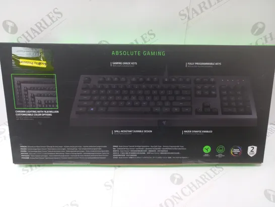 BRAND NEW BOXED RAZER CYNOSA LITE ESSENTIAL GAMING KEYBOARD