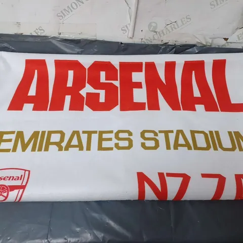 ARSENAL FC LARGE BATH TOWEL