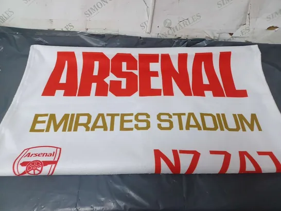 ARSENAL FC LARGE BATH TOWEL