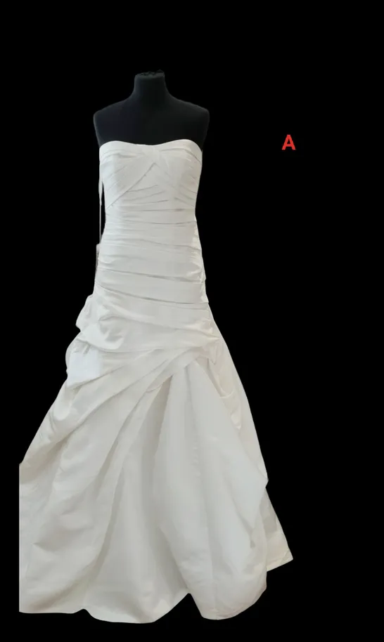 BERKETEX BRIDE WEDDING DRESS, IVORY - SIZE 12 