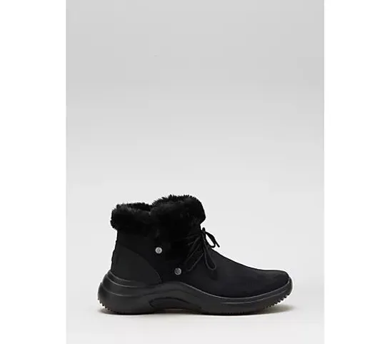 SKECHERS ON THE GO MIDTOWN COZY VIBES BOOT- BLACK SIZE 6