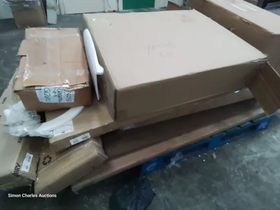 PALLET OF ASSORTED BOXED FURNITURE PARTS