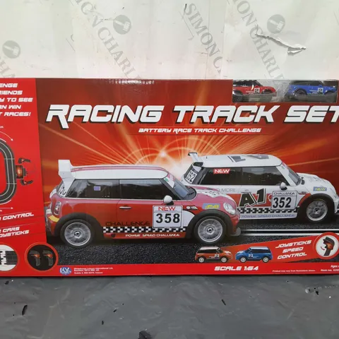 BOXED AND SEALED RACING TRACK SET