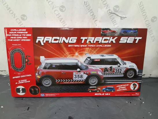 BOXED AND SEALED RACING TRACK SET