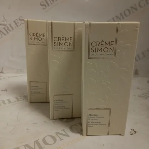 LOT OF APPROXIMATELY 54 CREME SIMON NIGHT RESTORATIVE SLEEPING MASK 75ML