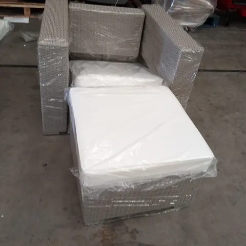 BRAND NEW BOXED BANBURY 2 CHAIRS AND FOOTSTOOL