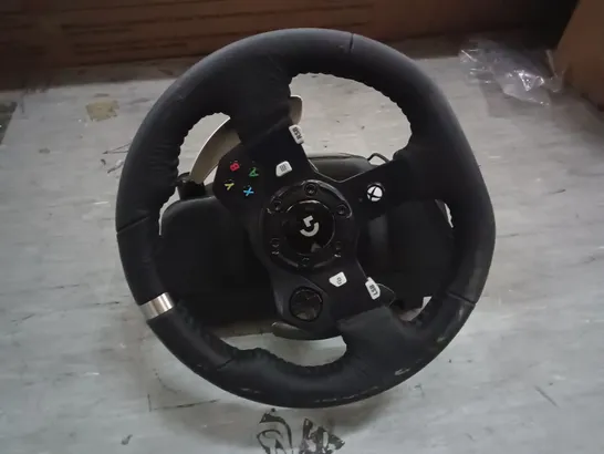 UNBOXED LOGITECH G920 DRIVE FORCE STEERING WHEEL - XBOX